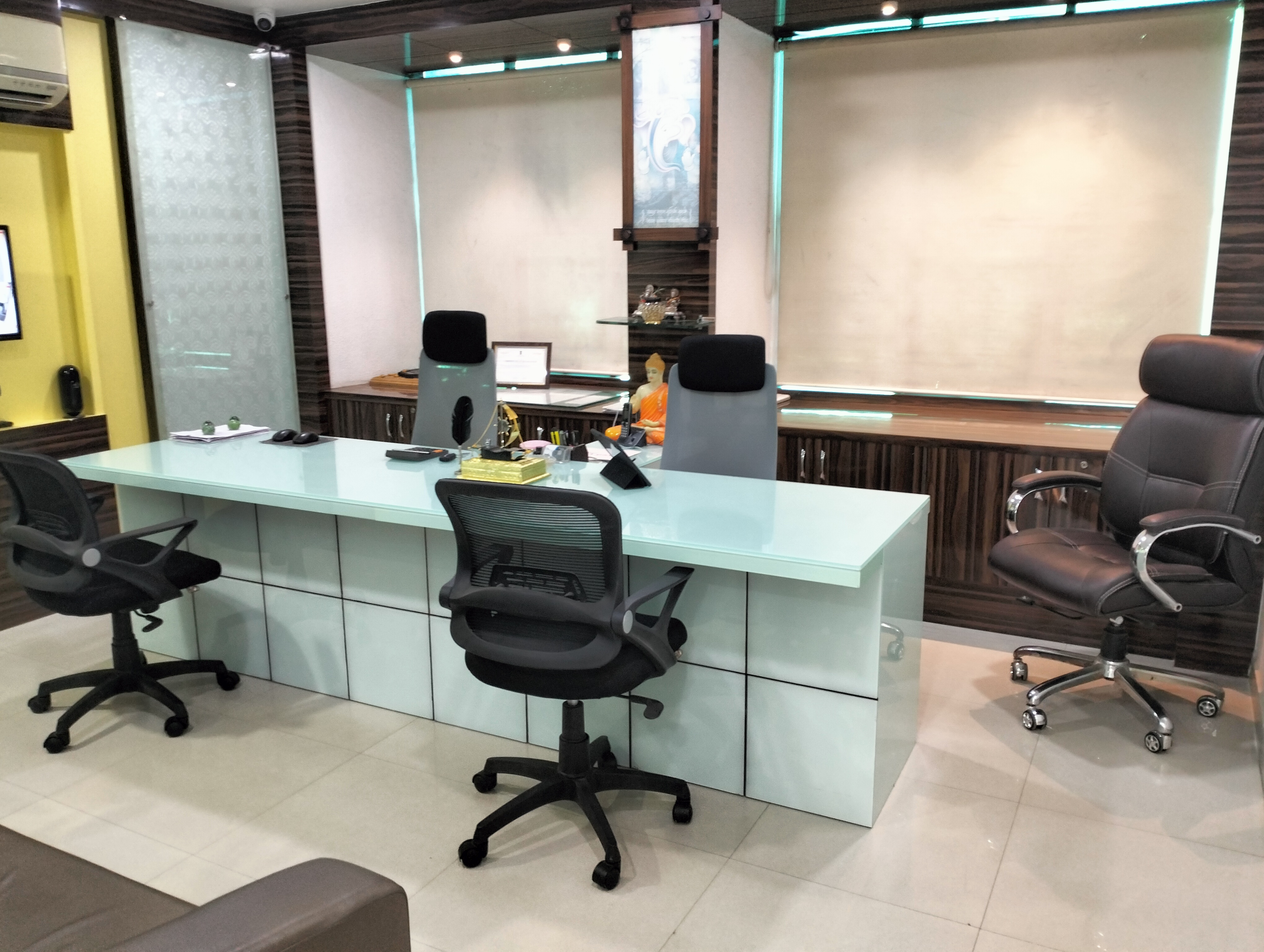 Wintry Mountain Landscape